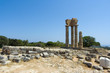 Temple of Pythian Apollo, mt. Smith, Rhodes, Greece Temple of Pythian Apollo, mt. Smith, Rhodes, Greece