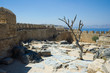 Ruins inside of the ancient Acropolis of Lindos, Rhodes, Greece Ruins inside of the ancient Acropolis of Lindos, Rhodes, Greece