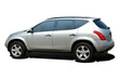 Side View of a car. Includes Photoshop path.