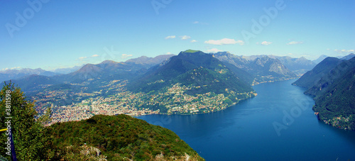 View from Monte Salvatore, Ticino, Switzerland View from Monte Salvatore, Ticino, Switzerland