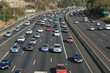 Traffic on the Hollywood 101 freeway. Los Angeles, Calif, USA Traffic on the Hollywood 101 freeway. Los Angeles, Calif, USA