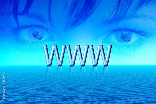 World internet. 