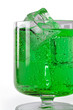 Mint drink with ice cubes (b1) with clipping path Mint drink with ice cubes (b1) with clipping path