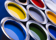 Colorful paints