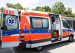 opened ambulance
