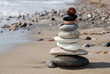 Steinturm Strand