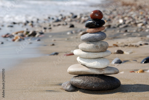 Foto: Steinturm Strand Steinturm Strand