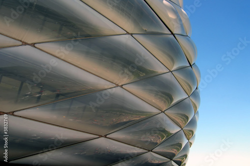 Luftkissen an der Allianz Arena