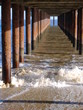 View under Southwold Pier