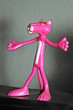 Figur rosaroter Panther
