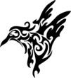 Tribal art: bird Tribal art: bird