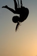 girl on bungee jumping