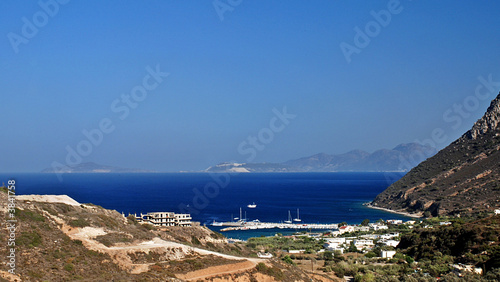 Harbour on a greek islad Kos 