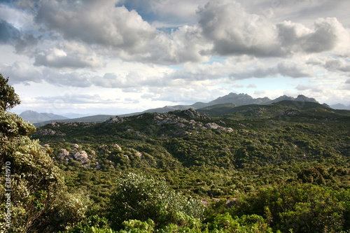 Sardinian Mountain Landscape Sardinian Mountain Landscape