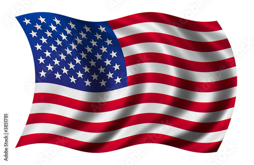 Illustration: Flag of the USA Flag of the USA