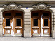 Portes cochères jumelles en travaux, Paris Portes cochères jumelles en travaux, Paris