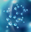 3D rendered Molecule (Abstract) with Clipping Path 3D rendered Molecule (Abstract) with Clipping Path