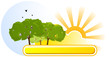 Nature label - Summer