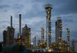 Refinery at night 8