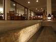 Resort in Galle Sri Lanka. Restaurant over looking the sea.