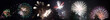 Fireworks banner