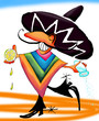 Illustration: Tequila mexican dance Tequila mexican dance