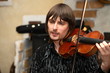 Violinist. Young Musician