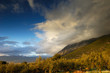 Greek landscape photographed as the weather improves