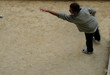 le joueur de pétanque