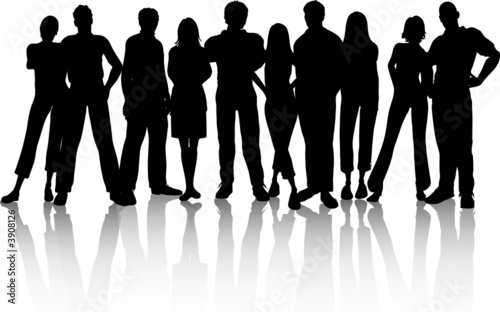 Vector: Group of friends Group of friends
