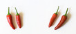 Chili peppers in Quote Unquote formation Chili peppers in Quote Unquote formation