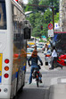 Une cycliste en ville