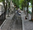 l'escalier de Montmartre