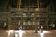 mechanic repair an gigantic stage lights mechanic repair an gigantic stage lights