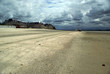 Empty beach in France Empty beach in France