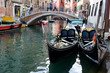 Gondolas in Venice, Italy