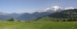 panorama haute et moyenne montagne