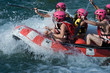 Descente de rivière en rafting