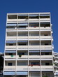 Immeuble moderne blanc Immeuble moderne blanc