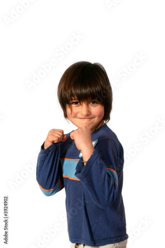 Foto: Boxender Junge Boxender Junge