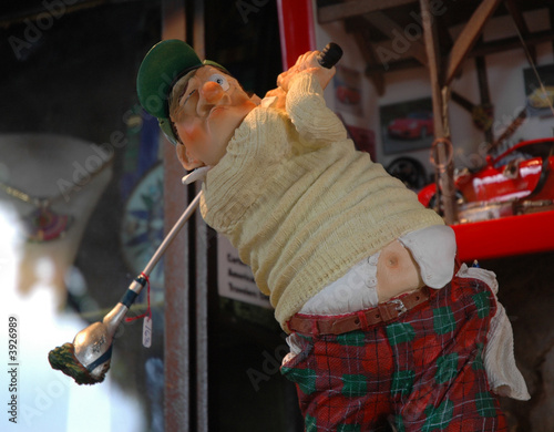 Photo: Fat golfer Fat golfer