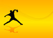 Background baseball player