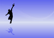 Background baseball player