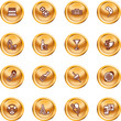 Funky party icon set Funky party icon set