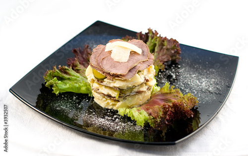 Photo: Roast beef salad Roast beef salad