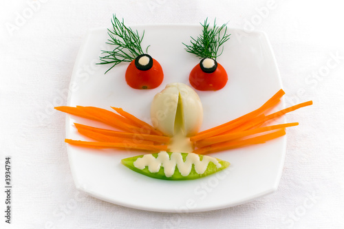 Vegetable face
