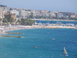 Baie de Cannes avec voilier Baie de Cannes avec voilier