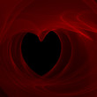 smokey fractal heart rendering