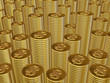 columns of coins 