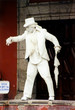 Mime dans la rue Mime dans la rue